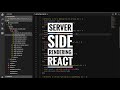 Server side rendering React