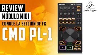 Behringer Video Manual: CMD PL-1 Sección de FX