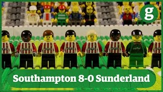 Southampton 8-0 Sunderland | Brick-by-brick