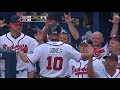 wsh@atl chipper gets his 450th career home run