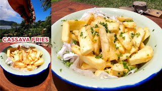 🇹🇹 Cassava Fries Made In De Yard | ASMR | Foodie Nation