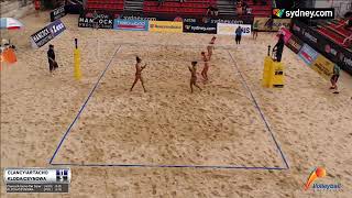 2019 Sydney 3-Star Clancy/Artacho del Solar (AUS) vs Kloda/Ceynowa (POL)