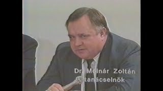 Reggeli Magazin – Lemondott Dr. Molnár Zoltán pécsi tanácselnök (1990.03.04.) VTV Pécs