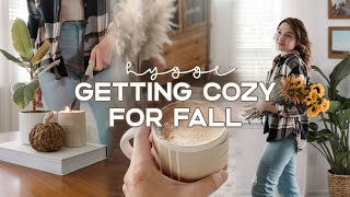 GETTING COZY FOR FALL 🍂 | Minimalist Autumn Decor, Pumpkin Coffee & Baking Apple Crisp
