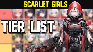 Scarlet Girls - Early Game Tier List