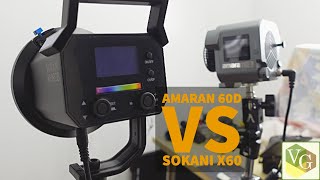 Aputure Amaran 60D vs Sokani X60 RGB | Testing Daylight COB LED Lights for Documentary Interviews