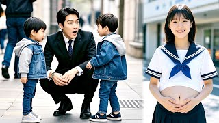 CEO baru sadar, setelah dua anak memanggilnya ayah, bahwa gadis itu hamil saat 19 tahun!#kdrama #ceo