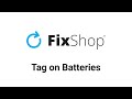 Tag On Batteries - Without Unknown Part Message  / Installation Tutorial / English