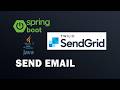 Spring Boot Send Email using SendGrid FREE 2026