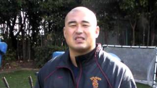 アメフト◆2010オービックシーガルズ 鹿島戦必勝宣言#75宮本編