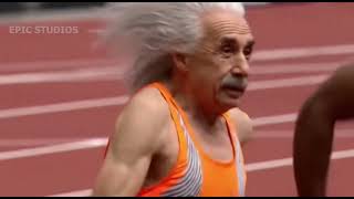 Einstein & Hawking Face Off in an Unbelievable Olympic Race