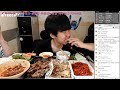 중3bj파투 엄마 족발 u0026보쌈 세트 먹방 eating show feat.mom