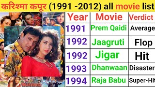 Karishma Kapoor movies (1991-2012) | Karishma Kapoor hit and flop movie list Upcoming betu