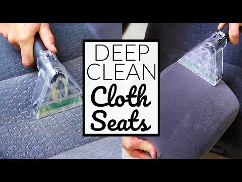 HOW TO Deep CLEAN Cloth Car Seats - Car Interior Detailing HOW TO Deep CLEAN Cloth Car Seats - Car Interior Detailing