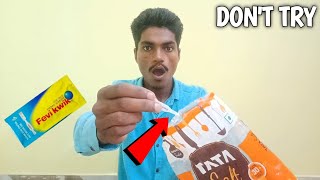 नमक में फेवीक्विक डालने पर जो हुआ 😱 | Fevikwik Experiment | Experiment | Fevikwik VS Salt