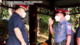 21 police officers of PRO Cordillera were awarded with Order of Lapu-lapu Rank of Kamagi