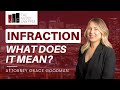 What is an Infraction in California? | California Criminal Defense Attorneys