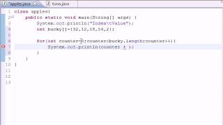 Java Programming Tutorial 28 Creating an Array Table Video Lecture Other Programming videos F