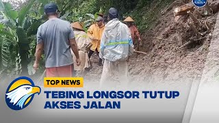 Tebing Setinggi 200 Meter di Kudus Longsor, Akses Jalan Terputus