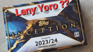 Leny Yoro es tu là ? ouverture de 2 topps inception 2024 et quelques bonnes blagues !