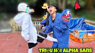 Triệu Hồi Alpha Sans Cute Đánh Minh Vương Giả Huggy Wuggy Đau Phát Khóc l Hùng Panda