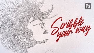 5 Minutes to MASTER Scribble Art in Photoshop