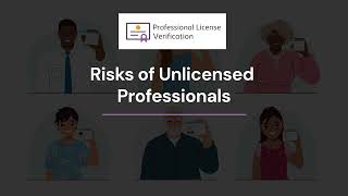 Professional License Verification