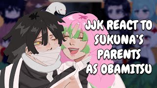 JJK React To Sukuna's Parents As Mitsuri And Obanai || Gacha React