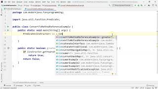 JAVA Advance Full Course - 35 Java8+ Convert to Method Reference