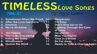 Timeless Love Songs Collection Volume 2/ JD Music Lovers