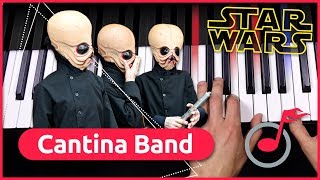 Cantina Band - Star Wars | Klavier lernen - music2me