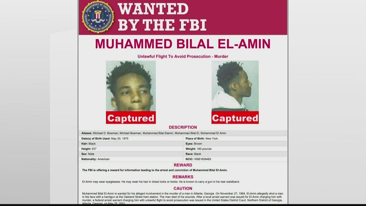 FBI Announces Man Wanted For 1994 Atlanta Murder Has Been Captured ...