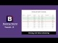 Bootstrap tutorial for beginners 15 - How to use responsive table in bootstrap?
