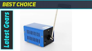 Portable Blue Manual Hand Crank Generator - 20W High Power Dynamo Charger