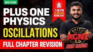 Plus One Physics - Oscillations | Xylem Plus One