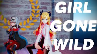 [MMD x Hololive x Madonna] Girl Gone Wild (Choco, Chloe, Kanata)