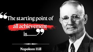 Napoleon Hill Quotes to Inspire Success in Life || THINK AND GROW RICH