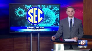 SEC suspends all athletic activities until April