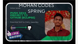 How to Push a Java Project to GitHub Using Eclipse | Step-by-Step Tutorial