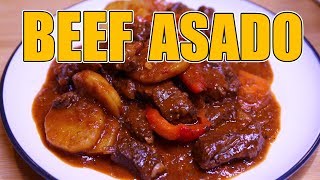 Super Quick \u0026 Easy Simple Beef Asado Recipe