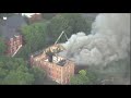 Crews battle fire at historic Gaines Hall building in Atlanta | Aerials