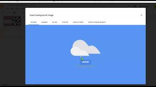 Google slides: make images/textboxes into backgrounds