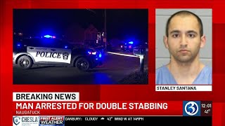Police identify suspect in Naugatuck double stabbing