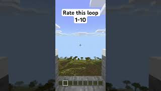 Perfect Minecraft loop #minecraft #loop