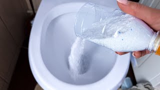 How to quickly CLEAN the TOILET from rust and scale - very EFFECTIVE!