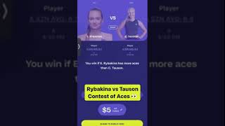 Elena Rybakina vs Clara Tauson Miami R64 - A contest of Aces