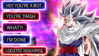 He Can Beat Me With Gohan Black. So I Used Beast Super Saiyan 3 Gohan. He Then Deleted Xenoverse 2