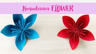 Paper ✿ FLOWER ✿ - Easy Tutorial | Kusudama Flower | Paper Flower | Paper Craft | Paper Art