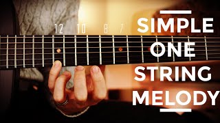 Beautiful Melody in E Minor (and how to play it)