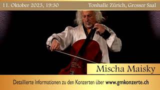 Odessa Classics Zurich, 11 October 2023 Mischa Maisky Trio and Alexey Botvinov